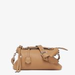 FENDI By The Way Selleria Large Cappuccino-colored Selleria bag with 200 hand-sewn stitches